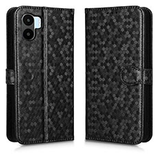 Custodia Portafoglio In Pelle Cover con Supporto C01X per Xiaomi Poco C50 Nero