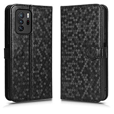 Custodia Portafoglio In Pelle Cover con Supporto C01X per Xiaomi Poco X3 GT 5G Nero