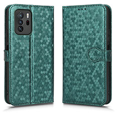 Custodia Portafoglio In Pelle Cover con Supporto C01X per Xiaomi Poco X3 GT 5G Verde