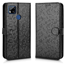 Custodia Portafoglio In Pelle Cover con Supporto C01X per Xiaomi Redmi 9C Nero