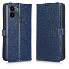 Custodia Portafoglio In Pelle Cover con Supporto C01X per Xiaomi Redmi A1 Plus Blu