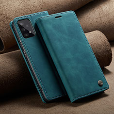 Custodia Portafoglio In Pelle Cover con Supporto C02S per Samsung Galaxy A53 5G Blu