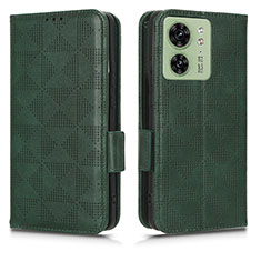 Custodia Portafoglio In Pelle Cover con Supporto C02X per Motorola Moto Edge 40 5G Verde