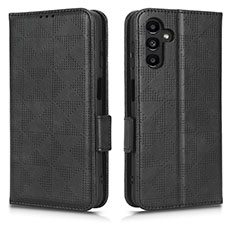 Custodia Portafoglio In Pelle Cover con Supporto C02X per Samsung Galaxy A04s Nero