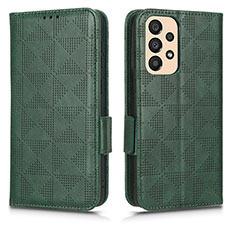 Custodia Portafoglio In Pelle Cover con Supporto C02X per Samsung Galaxy A33 5G Verde