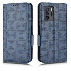 Custodia Portafoglio In Pelle Cover con Supporto C02X per Xiaomi Poco X3 GT 5G Blu