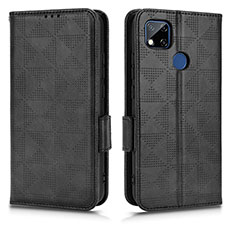 Custodia Portafoglio In Pelle Cover con Supporto C02X per Xiaomi Redmi 9 Activ Nero