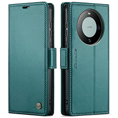 Custodia Portafoglio In Pelle Cover con Supporto C03S per Huawei Mate 60 Pro Verde