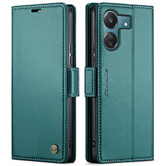 Custodia Portafoglio In Pelle Cover con Supporto C03S per Xiaomi Poco C65 Verde