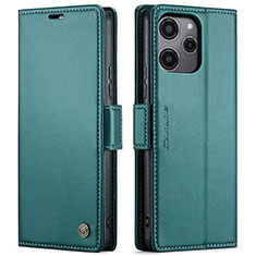 Custodia Portafoglio In Pelle Cover con Supporto C03S per Xiaomi Poco M6 Pro 5G Verde