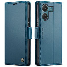 Custodia Portafoglio In Pelle Cover con Supporto C03S per Xiaomi Redmi 13C Blu