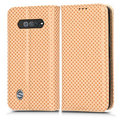 Custodia Portafoglio In Pelle Cover con Supporto C03X per Xiaomi Black Shark 4S 5G Oro