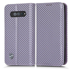 Custodia Portafoglio In Pelle Cover con Supporto C03X per Xiaomi Black Shark 4S 5G Viola