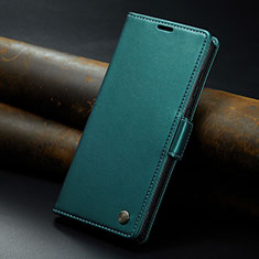 Custodia Portafoglio In Pelle Cover con Supporto C04S per Huawei Mate 60 Pro Verde