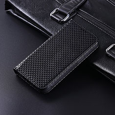 Custodia Portafoglio In Pelle Cover con Supporto C04X per Xiaomi POCO C3 Nero