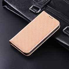 Custodia Portafoglio In Pelle Cover con Supporto C04X per Xiaomi POCO C3 Oro