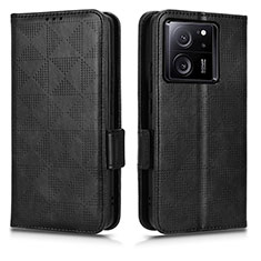 Custodia Portafoglio In Pelle Cover con Supporto C05X per Xiaomi Mi 13T 5G Nero