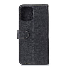 Custodia Portafoglio In Pelle Cover con Supporto C06 per Xiaomi Mi 11 5G Nero