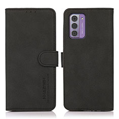 Custodia Portafoglio In Pelle Cover con Supporto D01Y per Nokia G42 5G Nero