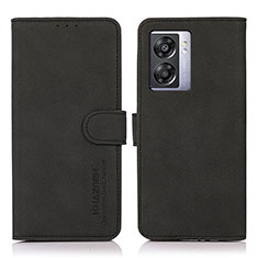 Custodia Portafoglio In Pelle Cover con Supporto D01Y per OnePlus Nord N300 5G Nero