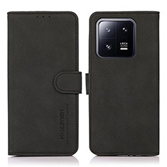 Custodia Portafoglio In Pelle Cover con Supporto D01Y per Xiaomi Mi 13 5G Nero