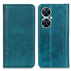 Custodia Portafoglio In Pelle Cover con Supporto D03Y per Huawei Nova 11i Verde