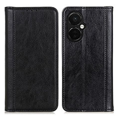 Custodia Portafoglio In Pelle Cover con Supporto D03Y per OnePlus Nord CE 3 5G Nero