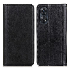 Custodia Portafoglio In Pelle Cover con Supporto D03Y per Oppo Reno8 T 4G Nero