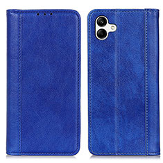 Custodia Portafoglio In Pelle Cover con Supporto D03Y per Samsung Galaxy A04E Blu