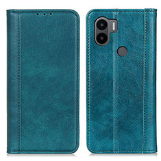 Custodia Portafoglio In Pelle Cover con Supporto D03Y per Xiaomi Redmi A1 Plus Verde