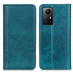 Custodia Portafoglio In Pelle Cover con Supporto D03Y per Xiaomi Redmi Note 12S Verde