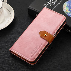 Custodia Portafoglio In Pelle Cover con Supporto D07Y per Huawei Mate 60 Pro+ Plus Rosa