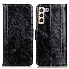 Custodia Portafoglio In Pelle Cover con Supporto D07Y per Samsung Galaxy S24 Plus 5G Nero