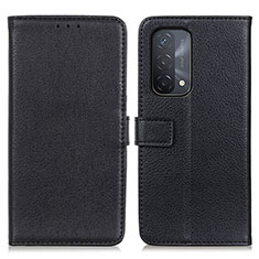 Custodia Portafoglio In Pelle Cover con Supporto D09Y per OnePlus Nord N200 5G Nero