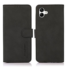 Custodia Portafoglio In Pelle Cover con Supporto D11Y per Samsung Galaxy A04 4G Nero