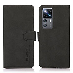 Custodia Portafoglio In Pelle Cover con Supporto D11Y per Xiaomi Mi 12T 5G Nero