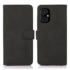 Custodia Portafoglio In Pelle Cover con Supporto D11Y per Xiaomi Poco M5 4G Nero