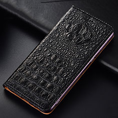 Custodia Portafoglio In Pelle Cover con Supporto H01P per OnePlus 11R 5G Nero