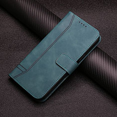 Custodia Portafoglio In Pelle Cover con Supporto H01X per Samsung Galaxy A73 5G Verde