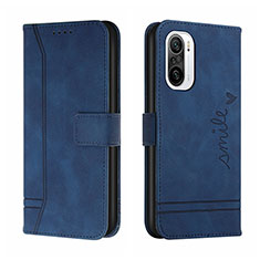 Custodia Portafoglio In Pelle Cover con Supporto H01X per Xiaomi Mi 11X 5G Blu