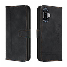 Custodia Portafoglio In Pelle Cover con Supporto H01X per Xiaomi Redmi K40 Gaming 5G Nero