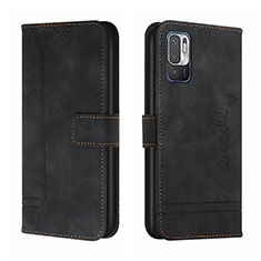 Custodia Portafoglio In Pelle Cover con Supporto H01X per Xiaomi Redmi Note 11 SE 5G Nero