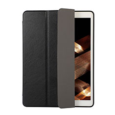 Custodia Portafoglio In Pelle Cover con Supporto H02 per Apple iPad 10.2 (2019) Nero