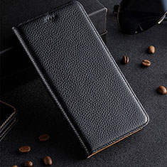 Custodia Portafoglio In Pelle Cover con Supporto H02P per Huawei Honor 60 Pro 5G Nero