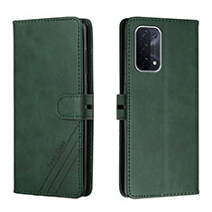 Custodia Portafoglio In Pelle Cover con Supporto H02X per OnePlus Nord N200 5G Verde