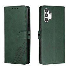 Custodia Portafoglio In Pelle Cover con Supporto H02X per Samsung Galaxy A13 4G Verde