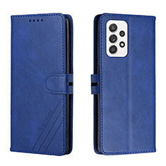 Custodia Portafoglio In Pelle Cover con Supporto H02X per Samsung Galaxy A33 5G Blu