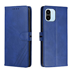 Custodia Portafoglio In Pelle Cover con Supporto H02X per Xiaomi Poco C50 Blu