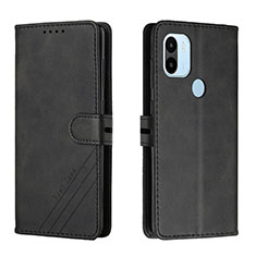 Custodia Portafoglio In Pelle Cover con Supporto H02X per Xiaomi Redmi A1 Plus Nero