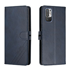 Custodia Portafoglio In Pelle Cover con Supporto H02X per Xiaomi Redmi Note 11 SE 5G Blu
